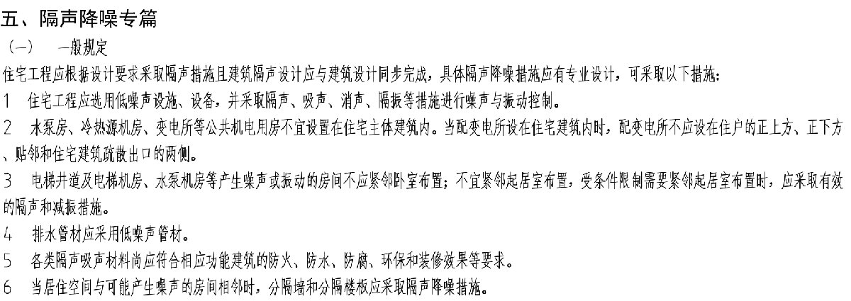 住宅隔聲降噪、防串味專篇（2025）(圖2)